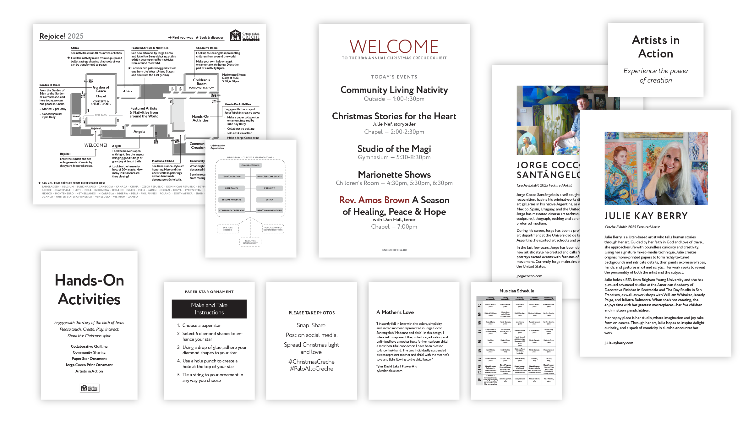 Community exhibit wayfinding and experience design